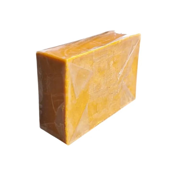 Radhe Agri Nirbhav Kesuda Bathing Soap, Handmade, Ayurvedic, Ideal For All Types Of Skin (110 Gm) Pack of 3 - Image 1