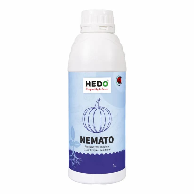HEDO Nemato Pacilomyces Lilacinus Bio Organic Liquid For Agriculture, Garden & All Crops To Control Various Nematode And Other Soil Borne Diseases - Image 1