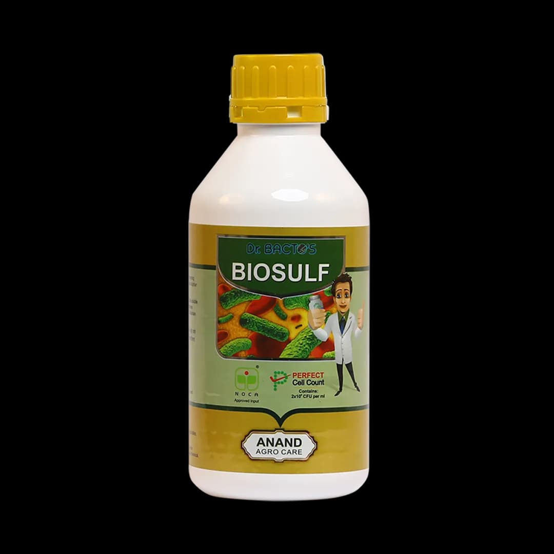 Dr. Bacto\'s BioSulf (Vegetative Cells Of Thiobacillus Spp.), Non Toxic. Converts The Insoluble Form of Sulphur and Ferrous Into Soluble Form.