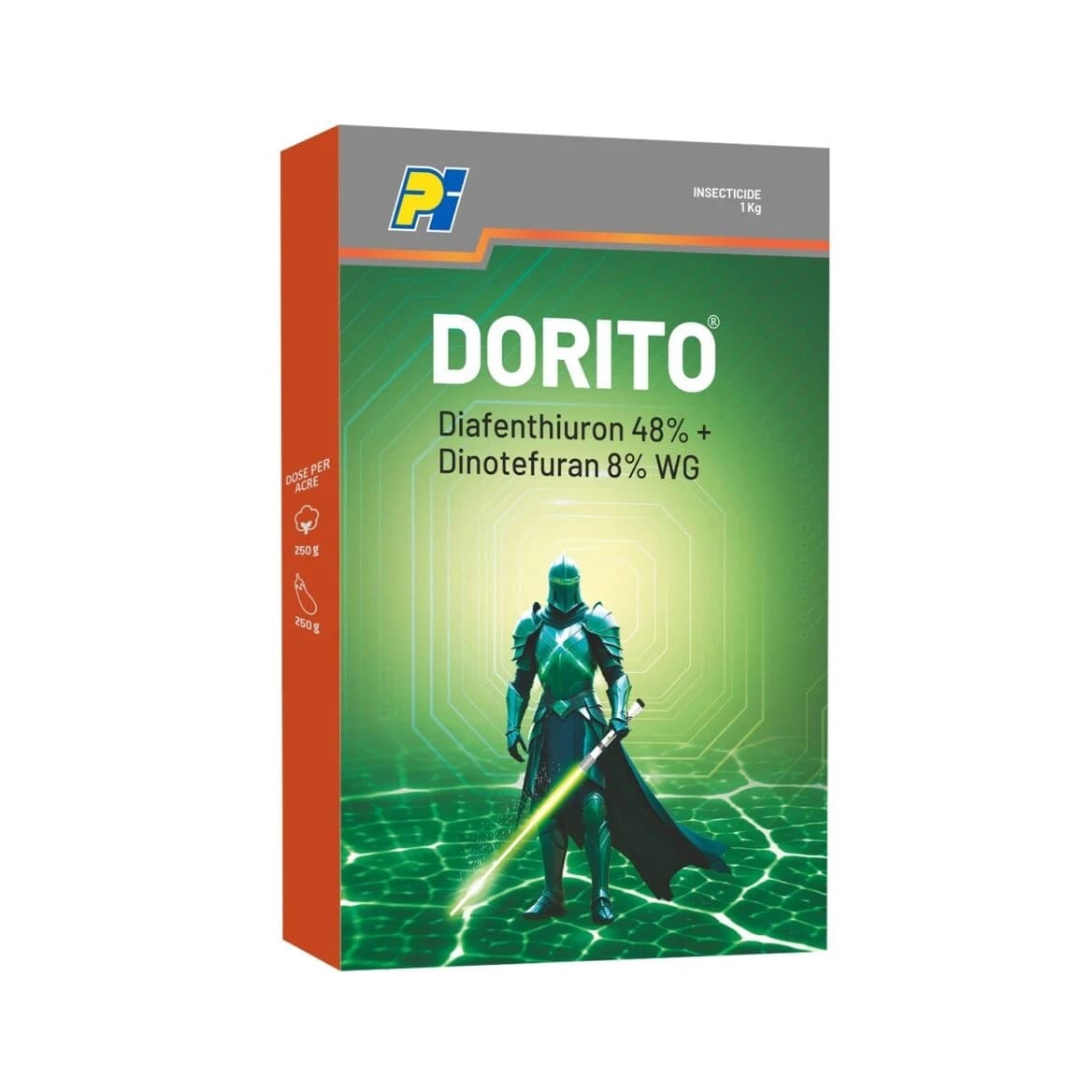 PI DORITO Diafenthiuron 48% + Dinotefuran 8% WG Insecticides, Powerful Solution For Whitefly And Sucking Pests In Crops - Image 1