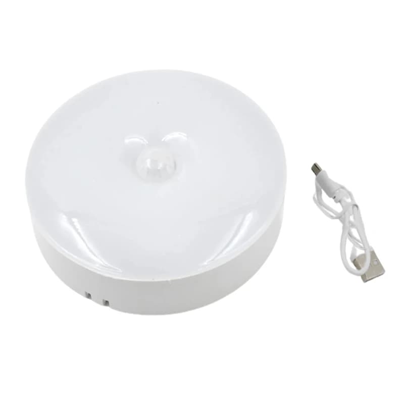 Round Shape 8 LED Motion Sensor Induction Led Light - Image 1