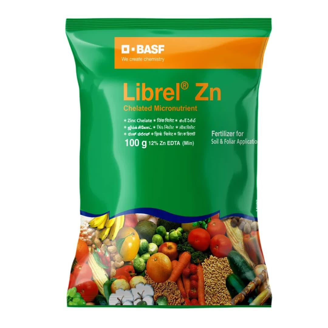 BASF Librel Zn Chelated Zinc Micronutrient Fertilizer, Effective For Crops Soil Application - Image 1
