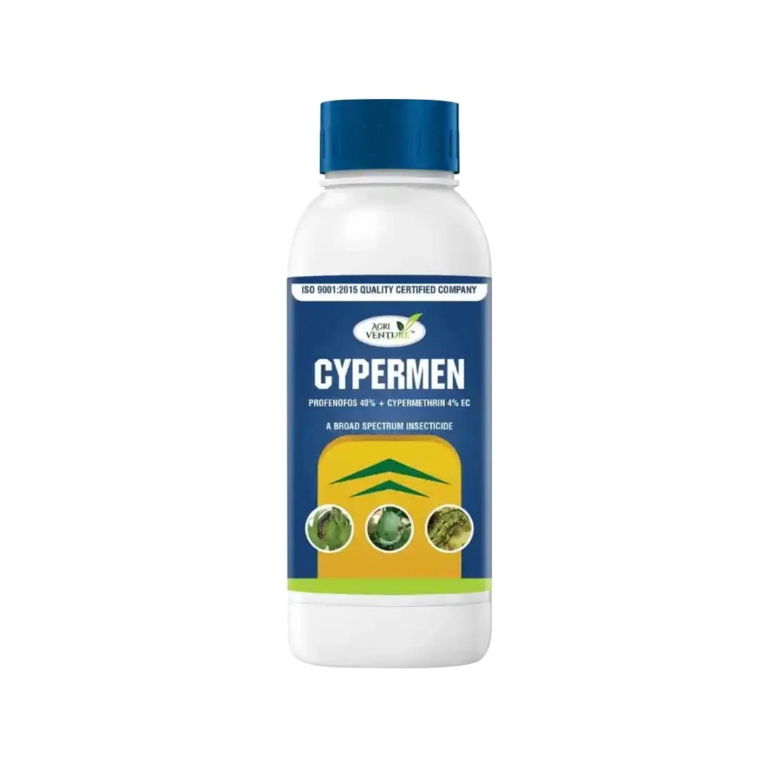 Agriventure CYPERMEN (Profenofos 40% + Cypermethrin 4% EC) Insecticides, Control Bollworm - Image 1