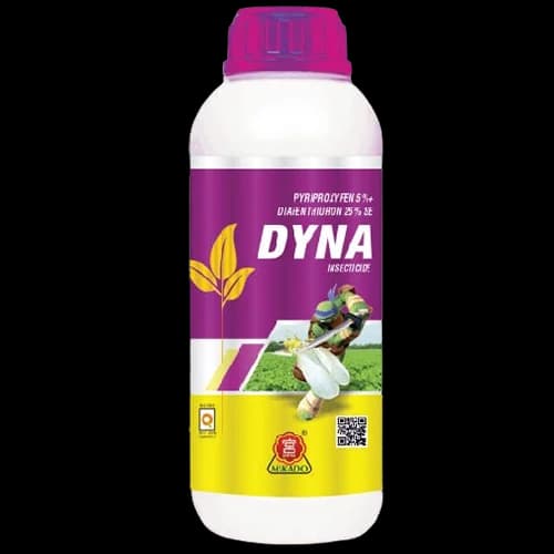 Mikado Dyna Pyriproxyfen 5% + Diafenthiuron 25% SE Insecticide, Effective Control of Whitefly, Thrips, Jassid, and Aphid In Cotton Crops
