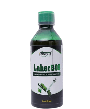 Paidavaar Laher 505 Chlorpyriphos 50% + Cypermethrin 5% EC Insecticide - Image 1