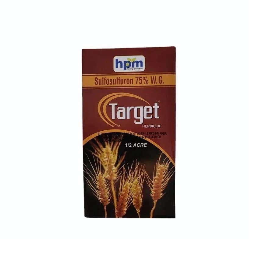 Hpm Target Sulfosulfuron 75% WG 13.5 gm + 500 ml Surfactant, Post Emergence Herbicide - Image 1