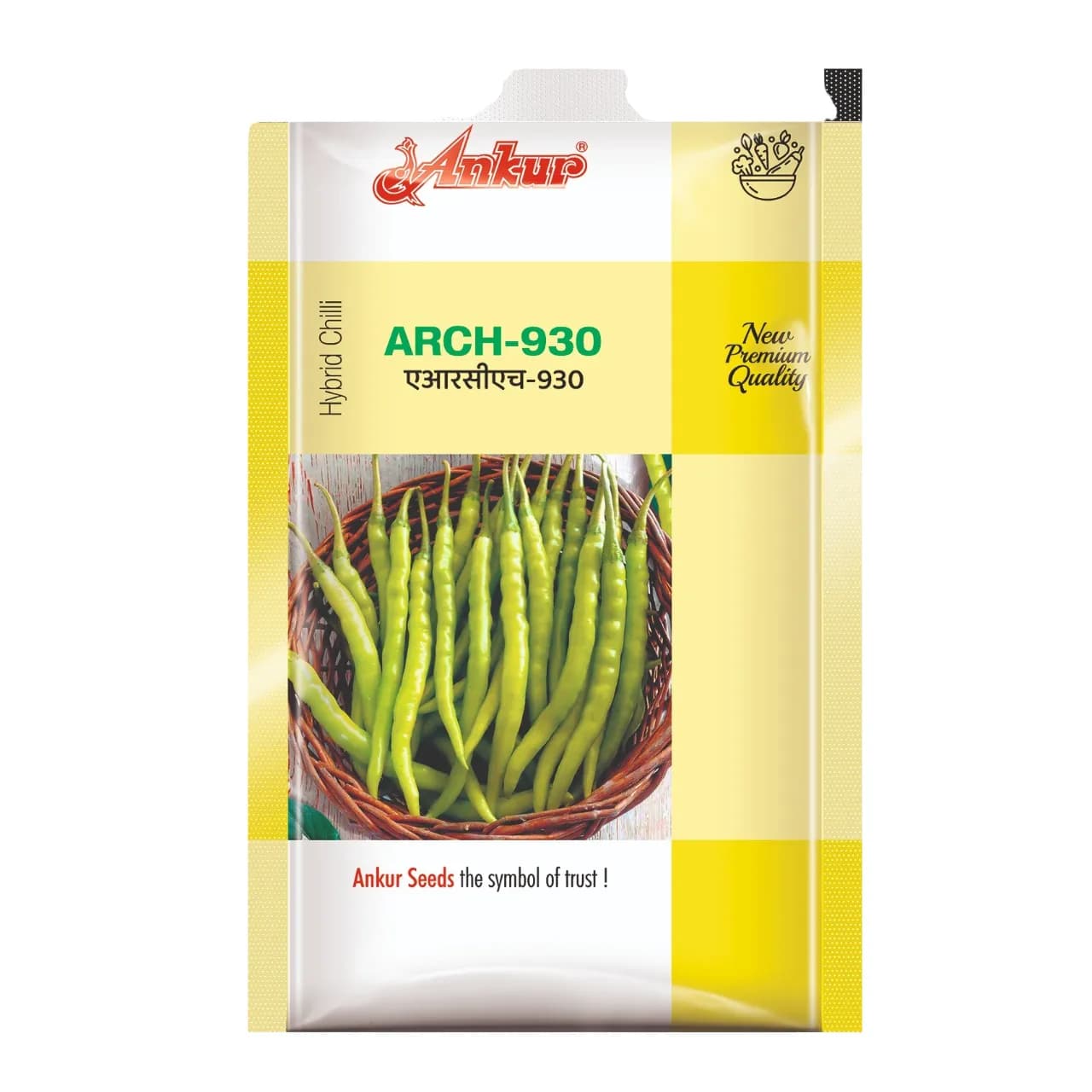 Ankur ARCH-930 Chilli (Mirchi) Seeds - Image 1