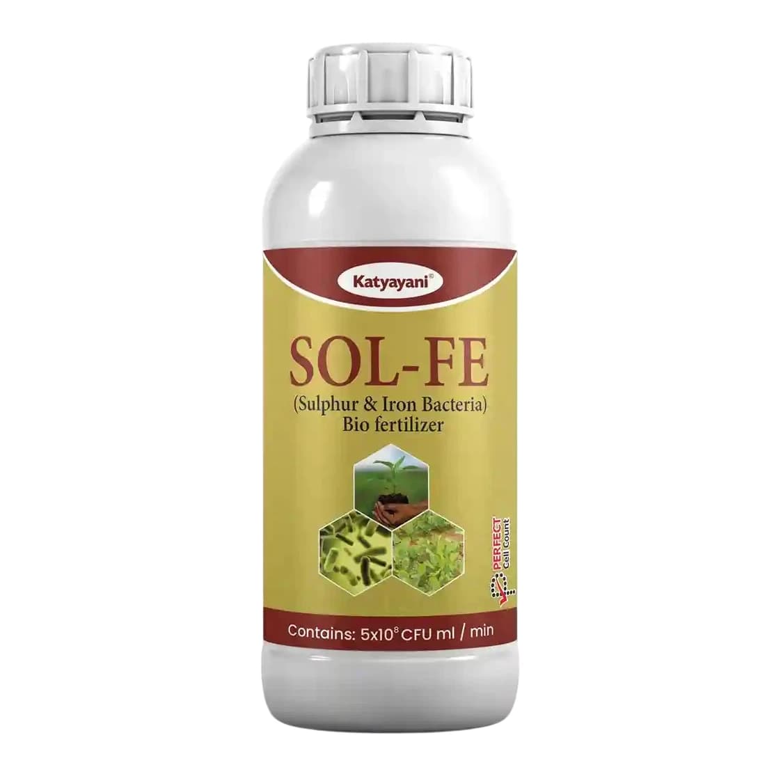 Katyayani Sol-Fe Solublizing Bacteria Bio Fertilizer, Eco-Friendly Organic Farming - Image 1