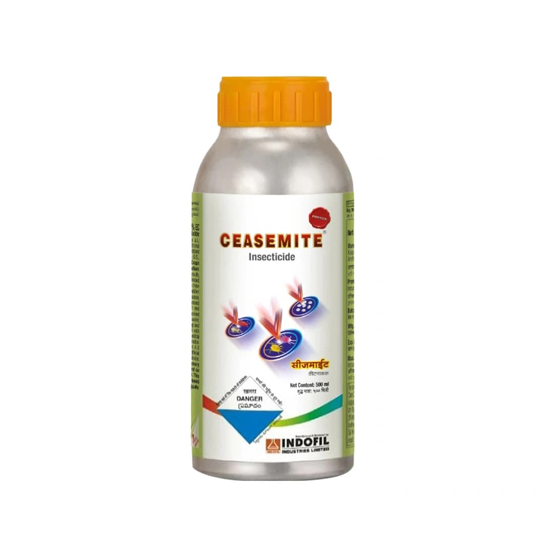 Indofil Ceasemite Propargite 42% + Hexythiazox 2% EC Insecticide, Effective Complete Mite Control in Crops