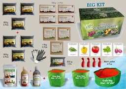 Pioneer VEGETABLE GARDENING KIT, Kitchen Garden Kit Perfect choice for Beginners with All Accessories 7