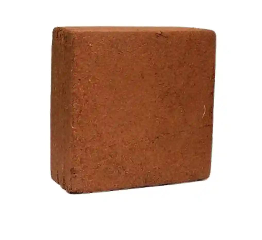 ShivSuraj CocoPeat 1 Kg Block, Organic Agricultural Compost, Expands Coco Peat Powder For Seeds And Plants, Hydroponic, Kitchen Gardening. - Image 1