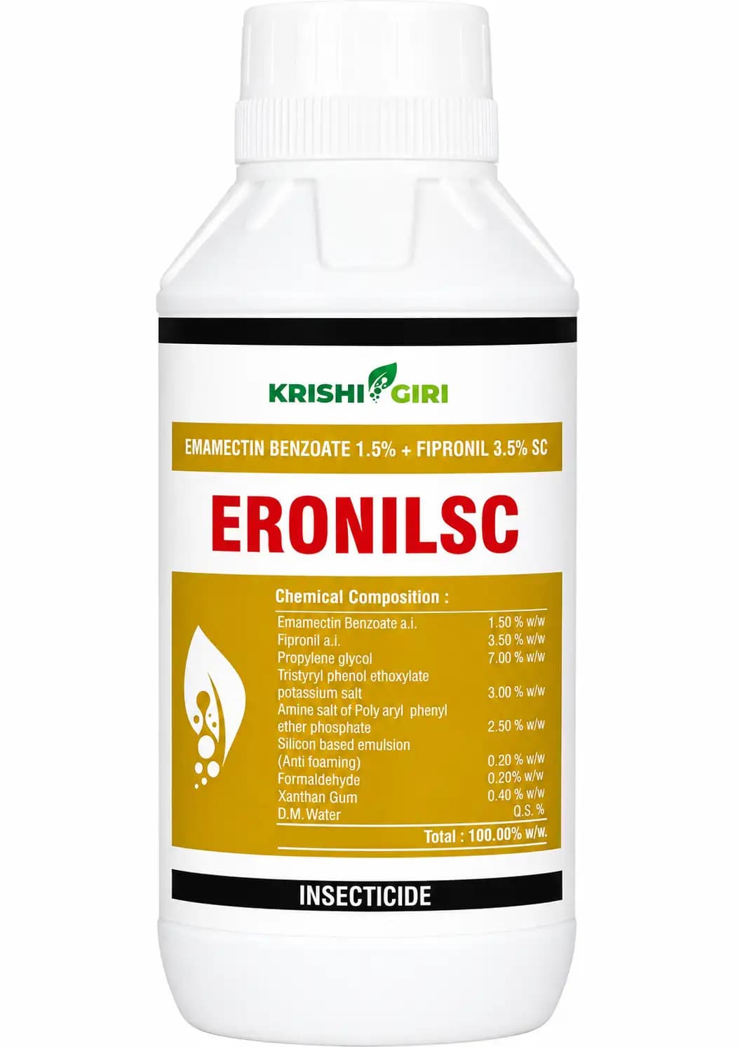 Krishigiri Eronil SC Insecticide - Emamectin Benzoate 1.5% + Fipronil 3.5% SC - Image 1