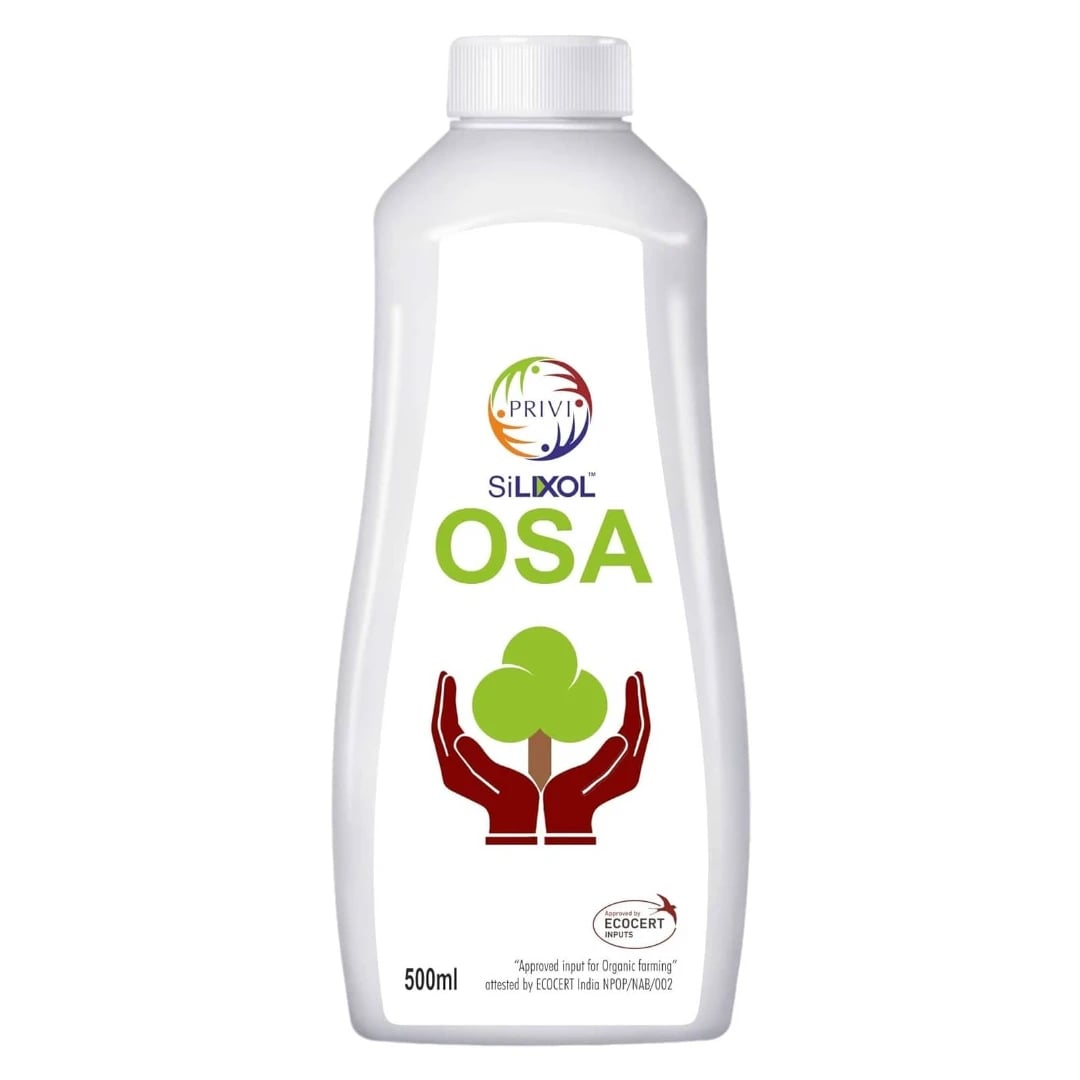 Privi Silixol OSA 2.0% Biological Fertilizer, Enhancing Crop Quality, Source Of Bioavailable Silicon For Better Plant Growth