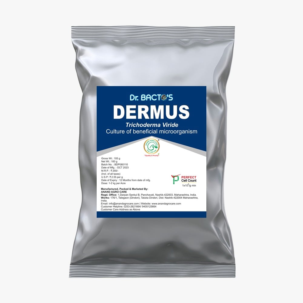 Dr. Bacto\'s DERMUS Trichoderma Viride Beneficial Microorganism Biofungicide