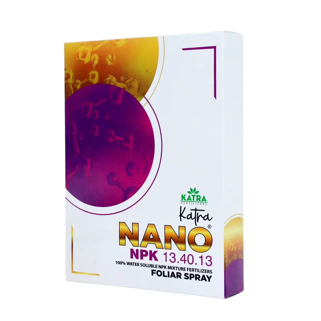 Katra Nano Npk 13:40:13 Water Soluble Npk Complex Fertilizer, Enhanced Crop Growth