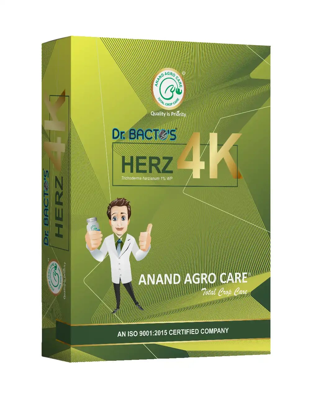 Dr. Bacto\'s Herz 4K - Trichoderma Harzianum is a Biopesticide and Nematicide. Based on dextrose base technology.