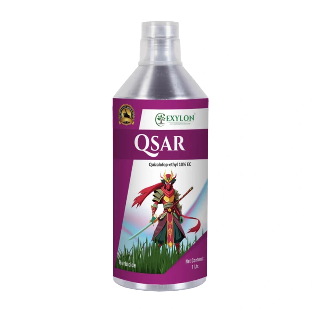Exylon Qsar Quizalofop-Ethyl 10% EC Herbicide, Controls Grass Weeds In Broadleaf Crops