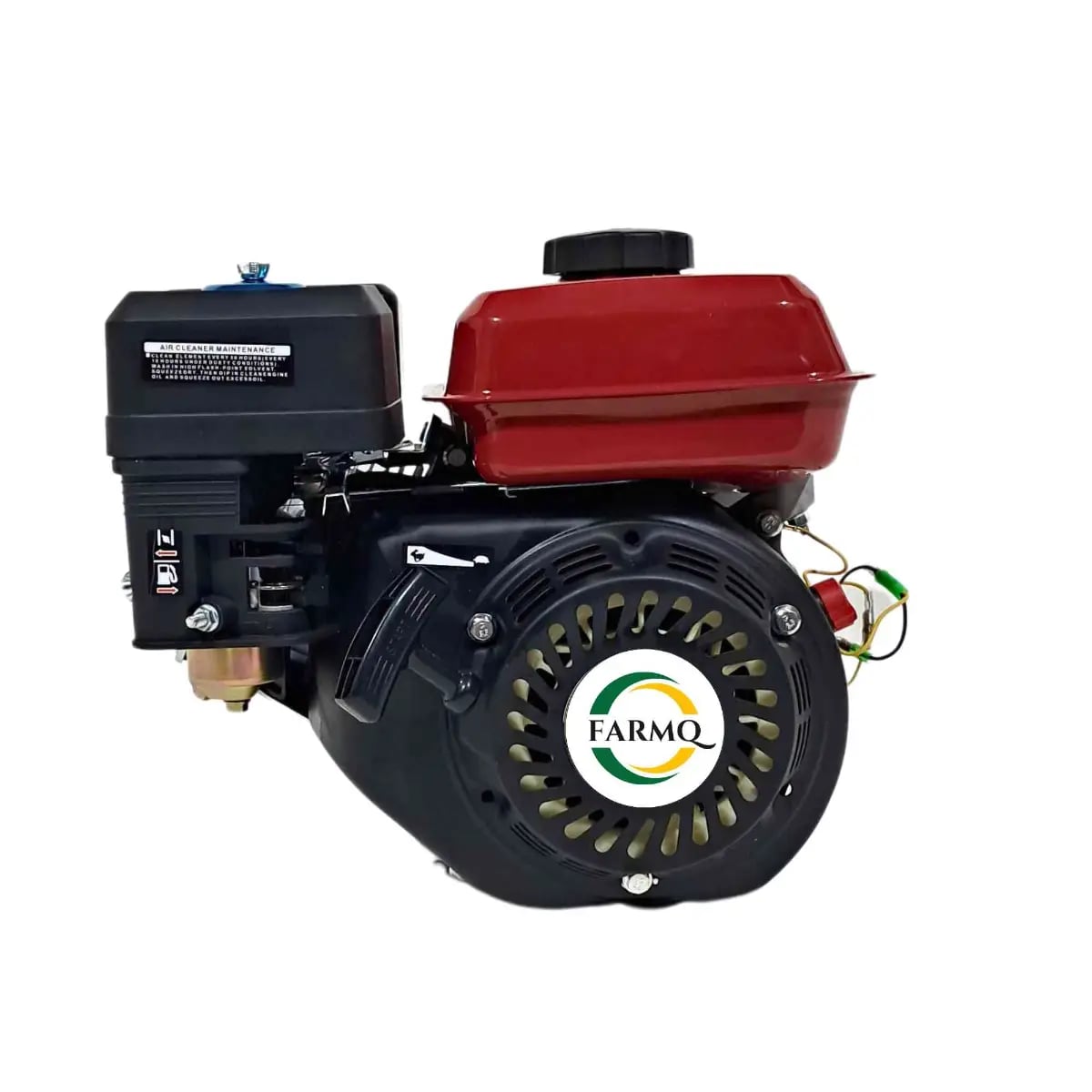 Farmq FQ-PE-KT 170F Petrol Engine, 212CC, 4-Stroke, 7HP, Key Type Crankshaft, Recoil Start