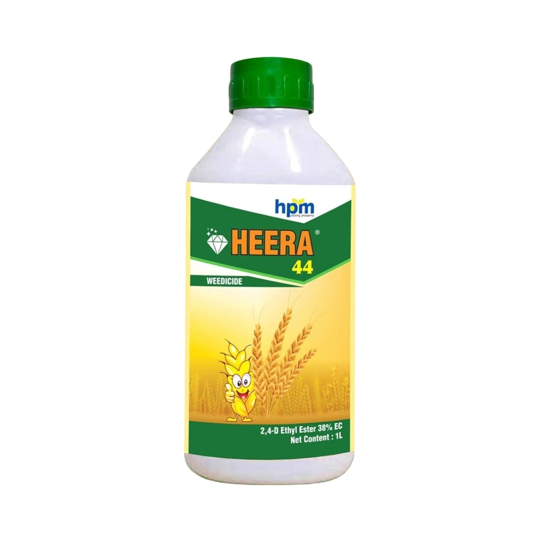 HPM Heera 44 - 2,4-D Ethyl Ester 38% EC, Belongs To Phenoxy Carboxylic Acid, Wide Spectrum Weedicide