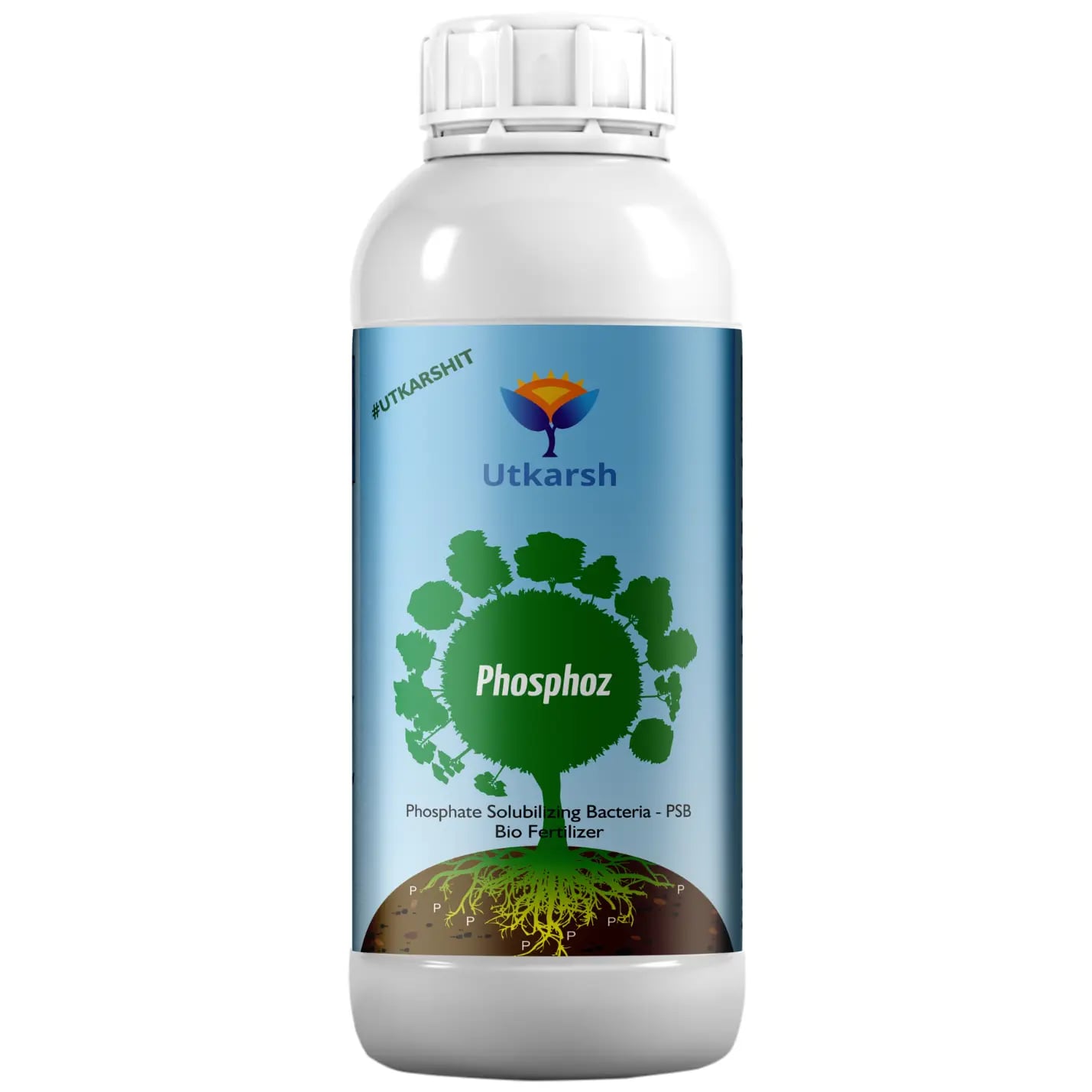 உத்கர்ஷ் பாஸ்போஸ் (பாஸ்பேட் சொலுபிலைசிங் பாக்டீரியா - PSB) உயிரி உரம், மண் ஆரோக்கியத்தை மேம்படுத்தி மண் அமைப்பை சீர்படுத்தும்
