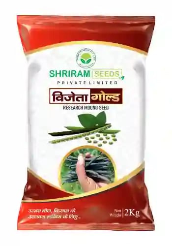Shriram Vijeta Gold Research Moong Seeds, High Yield Green Gram Variety