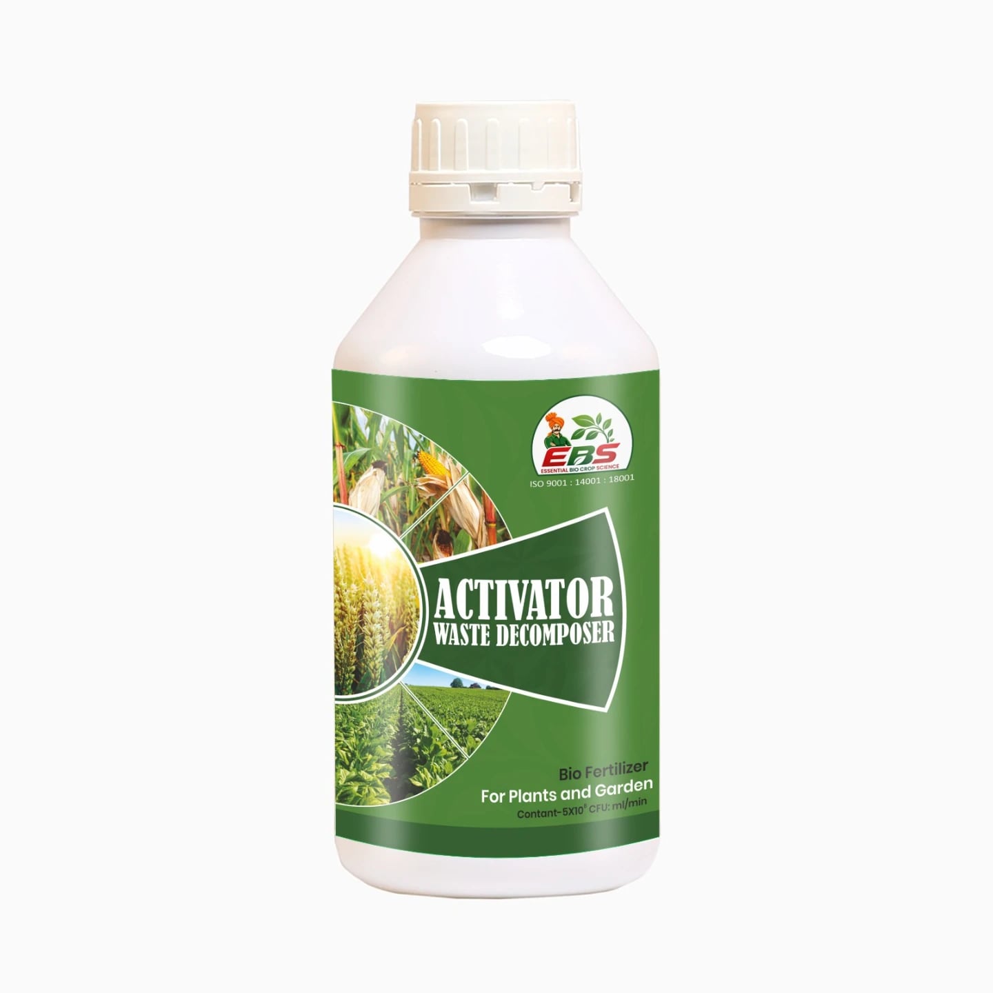 EBS Activator Waste Decomposer Bio Fertilizer, Can Convert Waste Into Compost