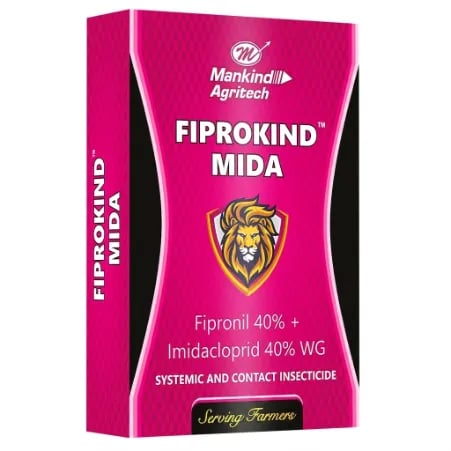FIPROKIND MIDA Fipronil 40% + Imidacloprid 40% Insecticide For White Grub Management