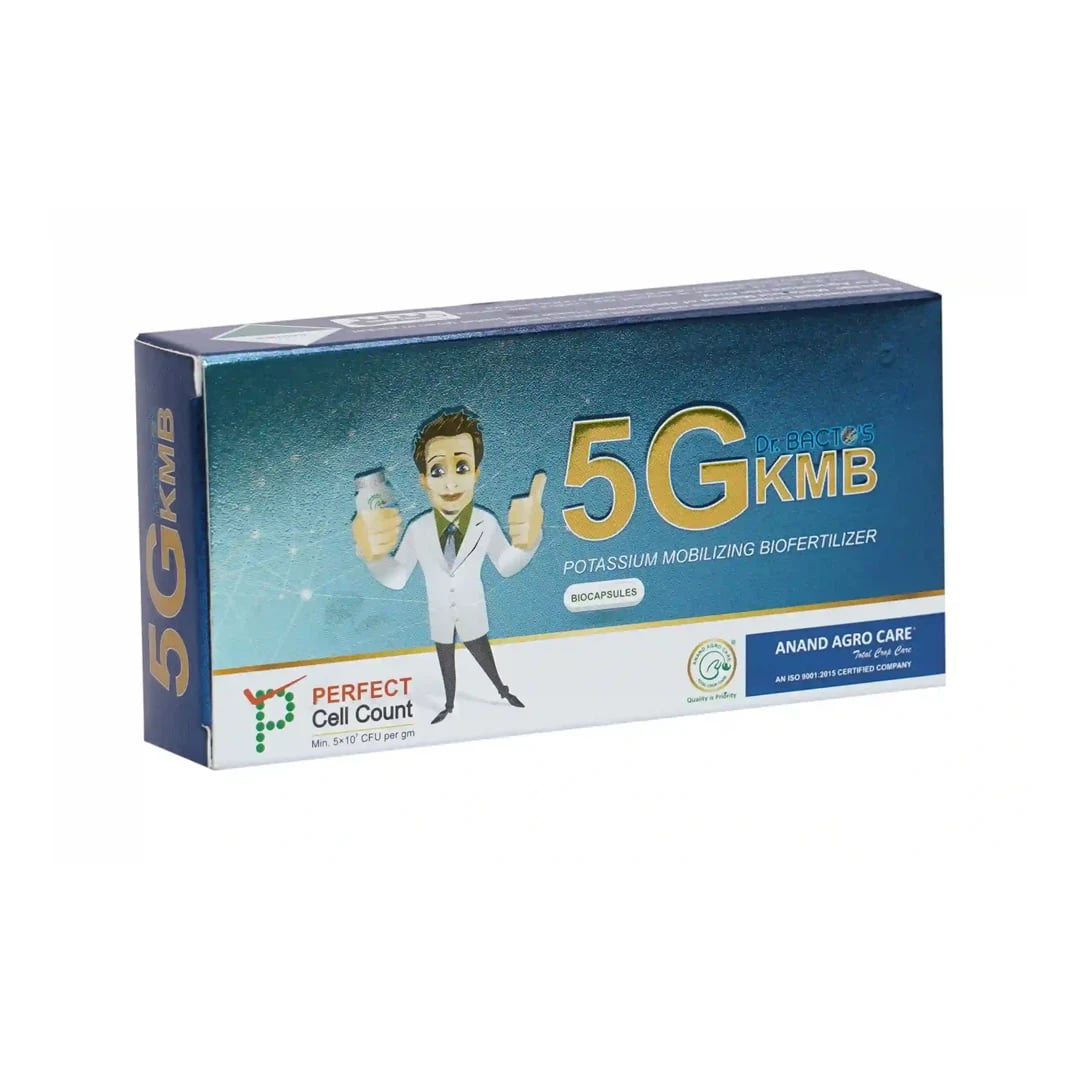 Dr. Bacto\'s 5G KMB Bio Capsules, Potassium Mobilizing Bacterial Biofertilizer Enclosed In Bio Capsules, Which Having Ability To Mobilize Potassium