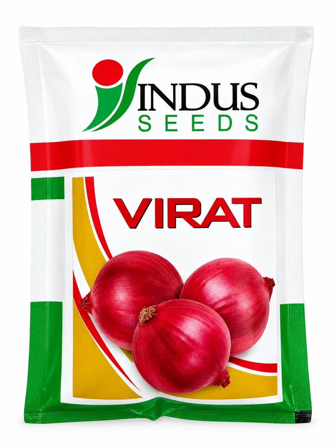 Indus Virat Onion Seeds - (Kanda Seeds) Suitable for Rainy, Winter Cultivation, Bulb Weight 100-200 Gram,High yield, Uniform Bulbs