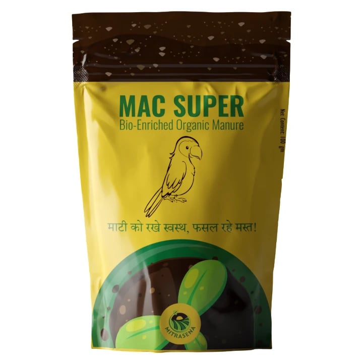 Biowall MAC SUPER Biofertilizer with Beneficial Microbes For Plant and Soil Health Improve