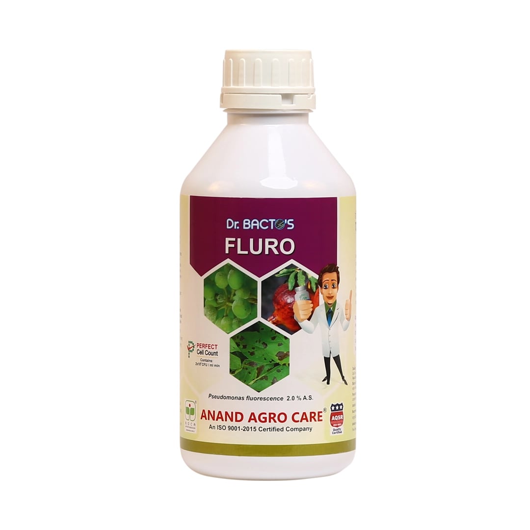 Dr. Bacto\'s Fluro, Pseudomonas Fluorescence, Bio Fungicide, Effective Control on Root Rot, Stem Rot, Leaf Spot, Wilt, and Blight