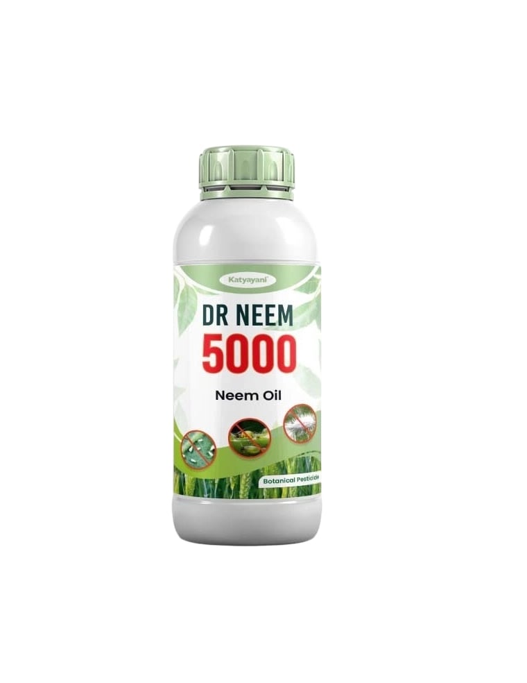 Katyayani Dr. Neem 5000 Neem Oil Insecticide with 5000 PPM Concentration Effective Natural Pest Control Solution
