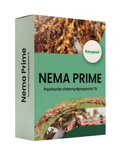 Katyayani Nema Prime Pochonia Chlamydosporia 1% Bio Nematicide Powder, Advanced Solution For Effective Nematode Management