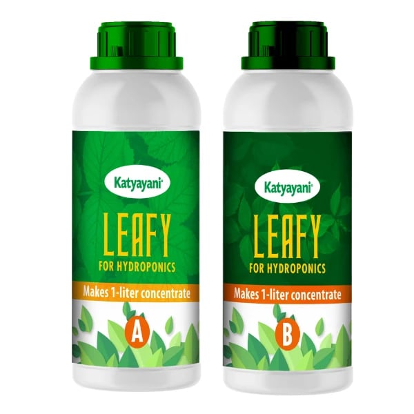 Katyayani LEAFY Hydroponic Nutrients Leafy, Improved Nutrient Uptake In Leafy Greens And Other Crops (A + B)
