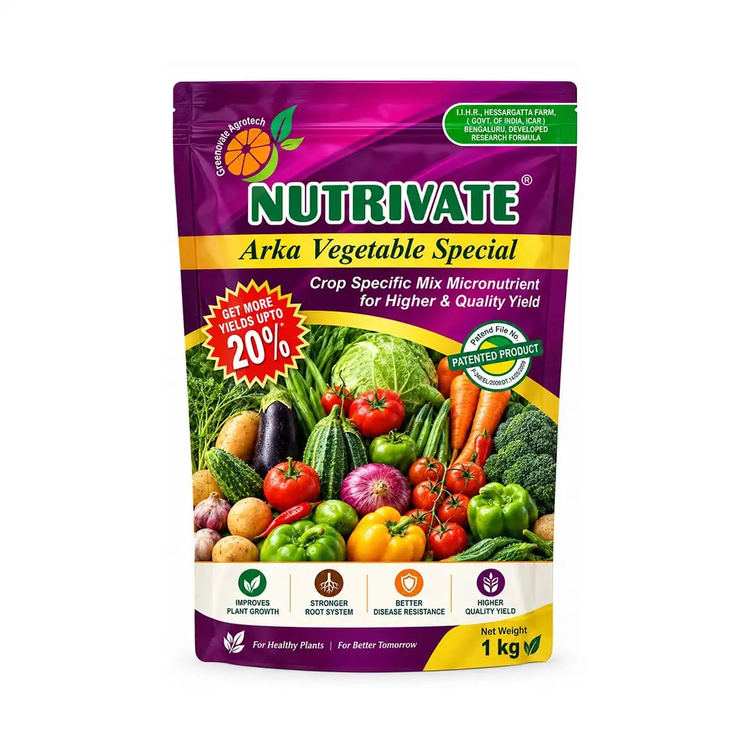 Nutrivate Arka Vegetable Special Mix Micronutrient, Developed Through Research By ICAR-IIHR, Bangalore