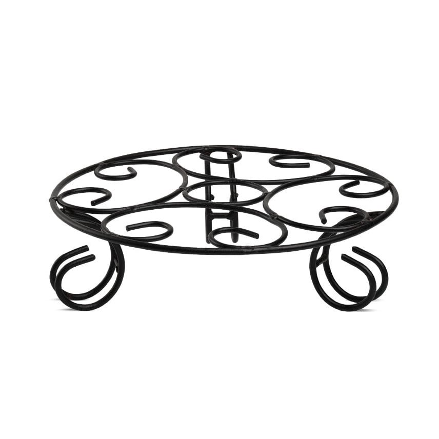 IFFCO Urban Garden Round Designer Stand Set, Metal Planter, Stylish & Durable For Indoor & Outdoor Use
