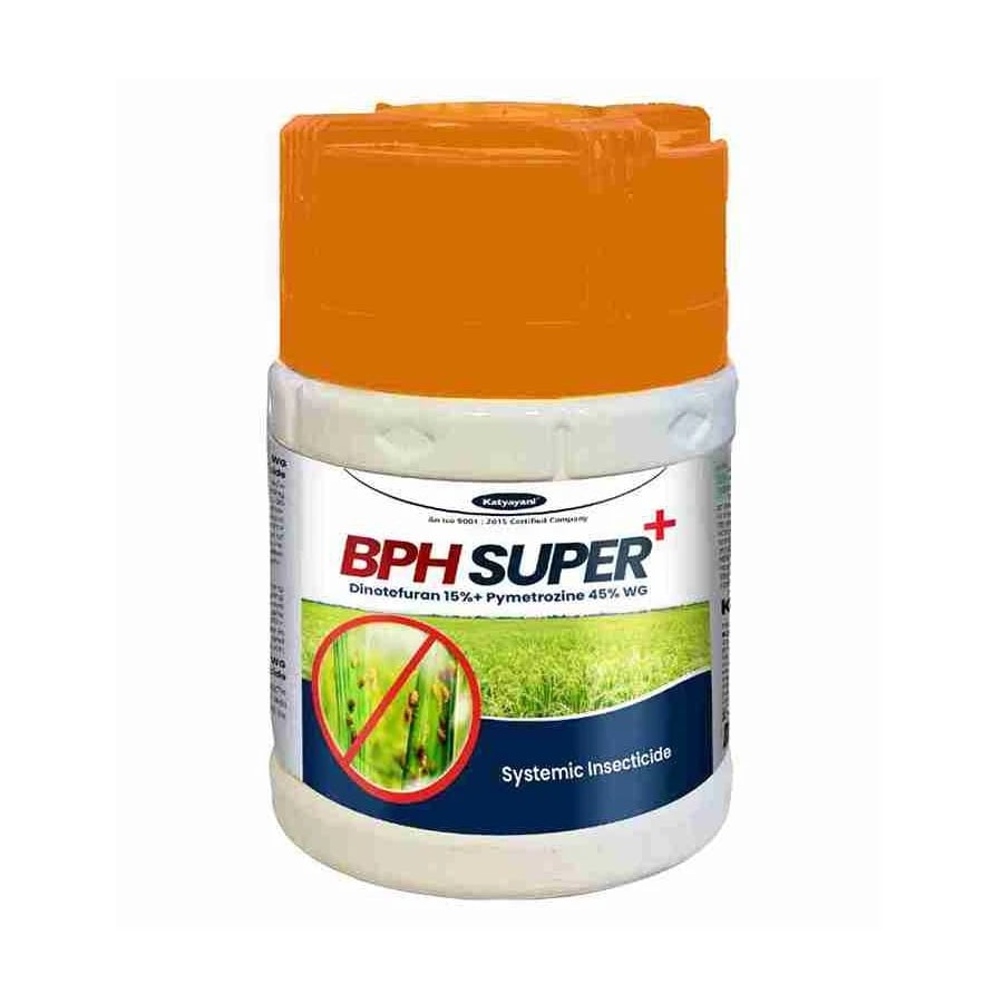 Katyayani BPH Super Plus Dinotefuran 15% + Pymetrozine 45% WG Insecticides, For Effective Rice Pest Protection