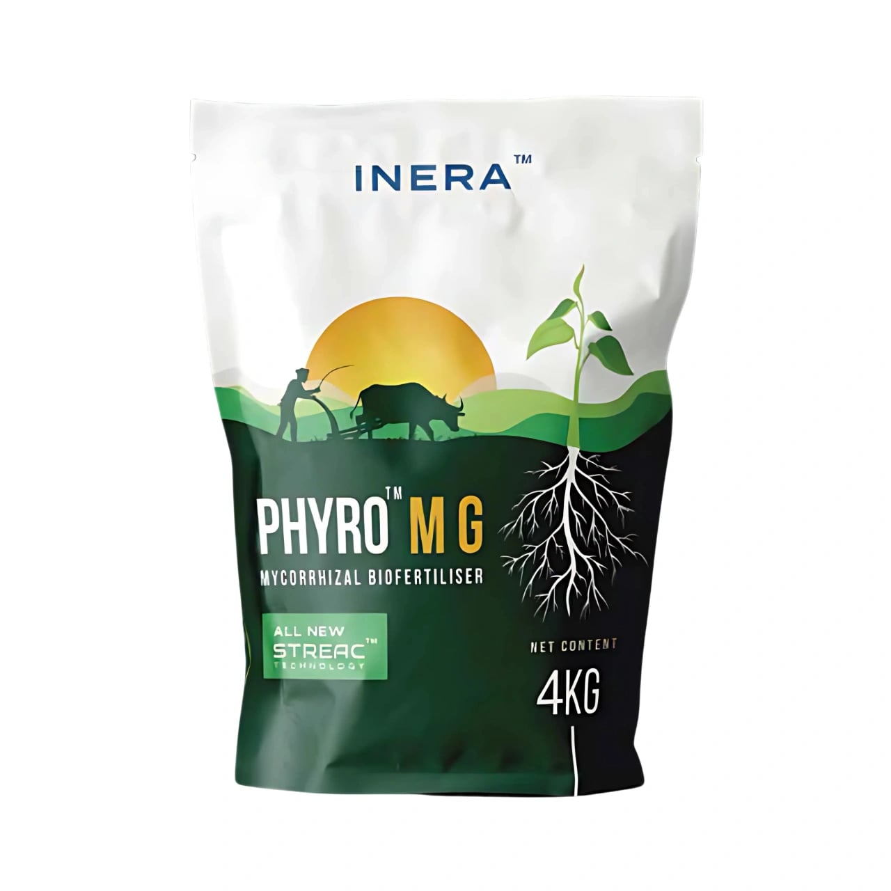Inera PHYRO MG Mycorrhizal Bio Fertilizer, Eco-Friendly Fertilizer For Better Plant Health and Increased Crop Yield