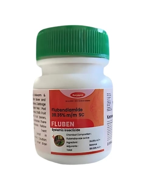 Katyayani Fluben Flubendiamide 39.35% SC Insecticide, Target a Range of Lepidopteran Pests