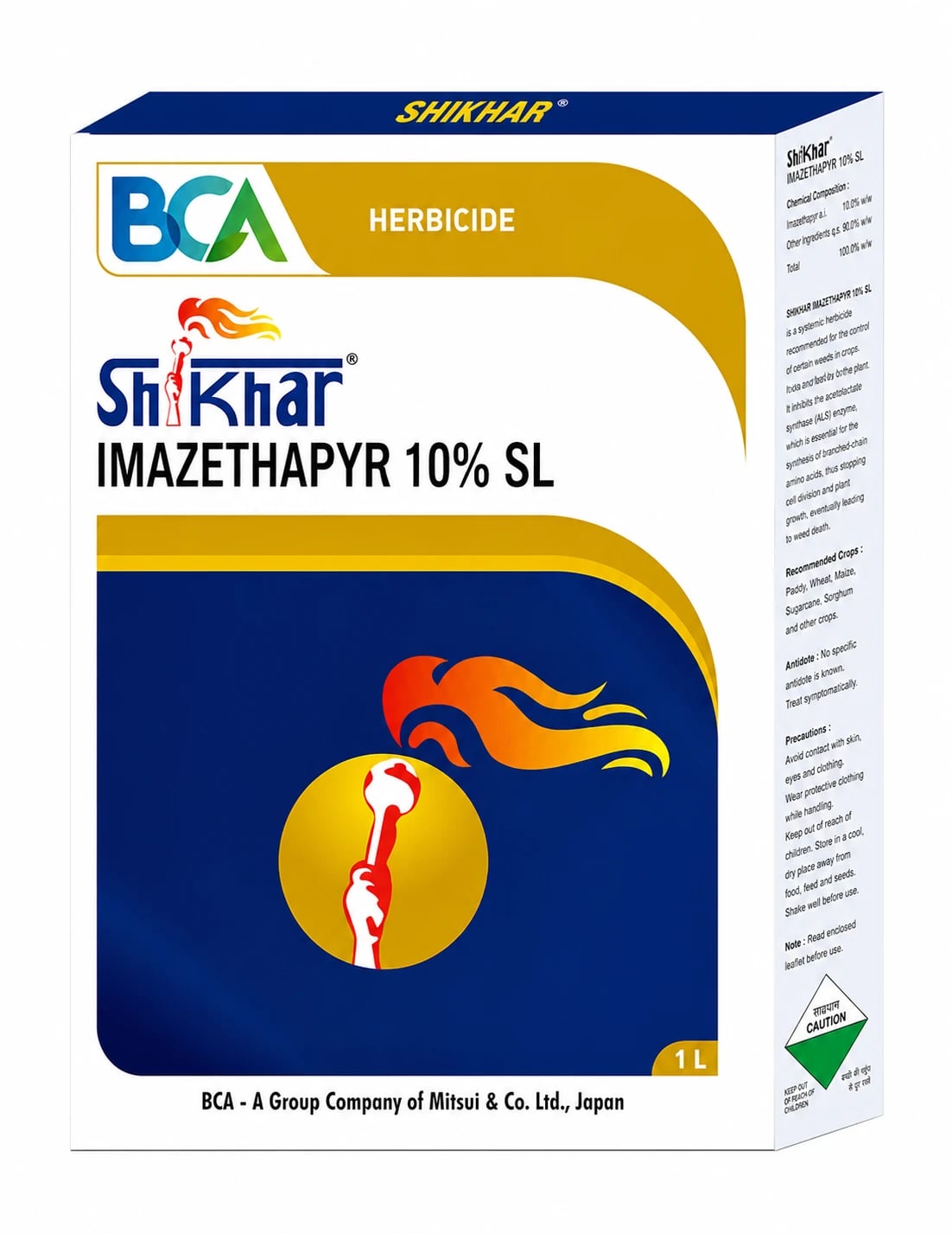 BHARAT CERTIS SHIKHAR Imazethapyr 10% SL Selective Post Emergence Herbicide