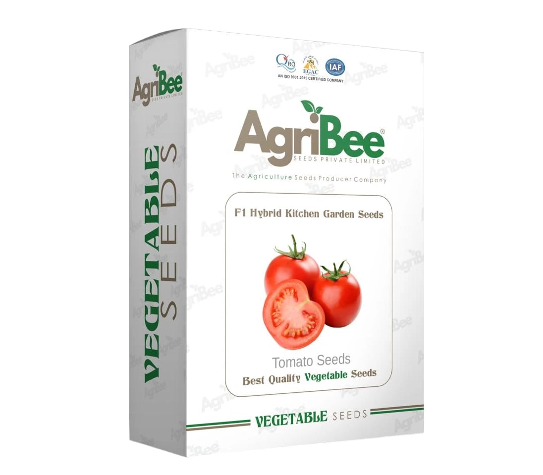 AgriBee F1 Hybrid Tomato Seeds Pack Of 10 For Kitchen Garden Planting