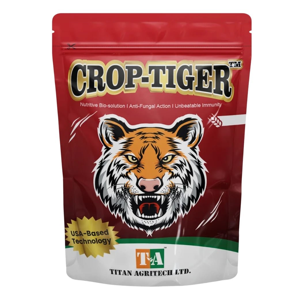 Titan Agritech CROP TIGER Micronutrients for Plants, Fertilizer For Plant Growth, Organic & Natural Growth Boosters, Potassium Fertilizer For Plants