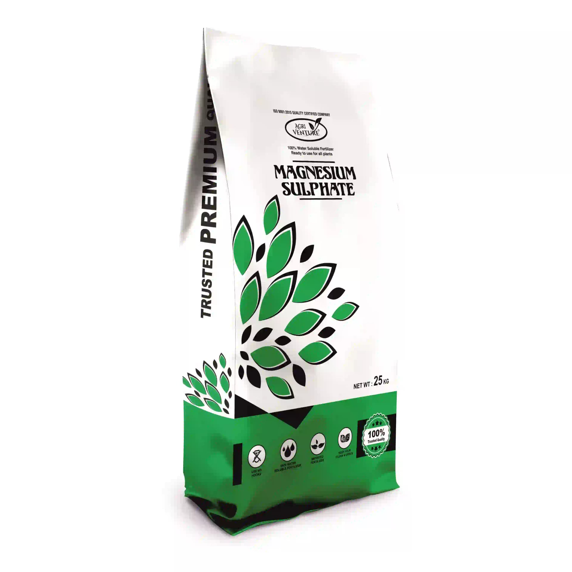 Agriventure Magnesium Sulphate, Magnesium (as Mg) 9.6% and Sulphur (as S) 12%, Imported 100% Water Soluble Fertilizer