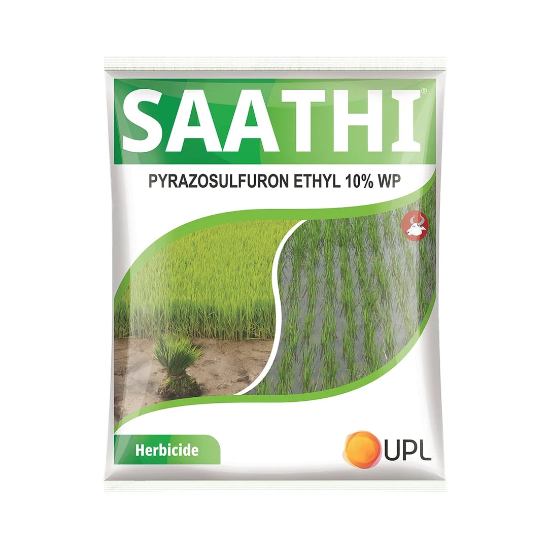 UPL Saathi Herbicide - Selective Systemic Herbicide for Paddy, Tackles Sedges, Broadleaf Weeds & Select Grassy Weeds