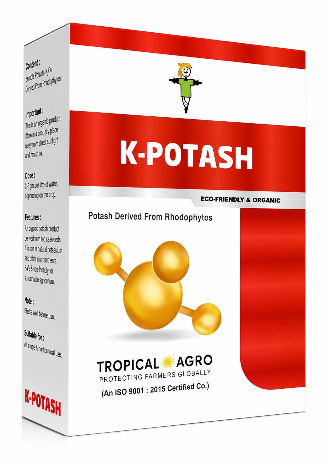 TROPICAL AGRO K-POTASH Potash Derived From Rhodophytes For Crop Growth