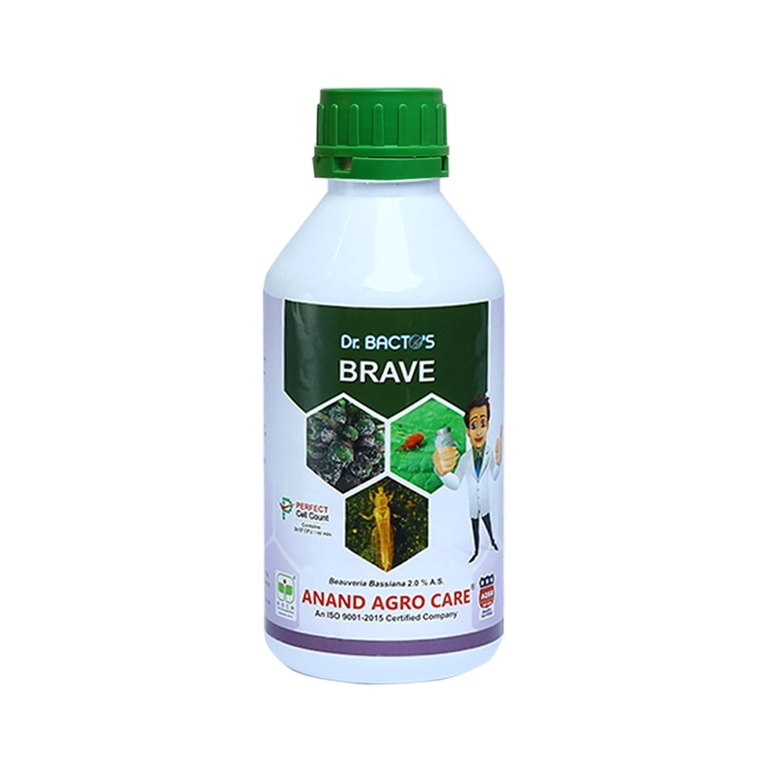 Dr. Bacto\'s Brave, Beauveria Bassiana, Bio Pesticide, Effective On Catter Piller, Grubs, Whitefly, Aphids, Borers, Leafhoppers, Cutworms and Thrips