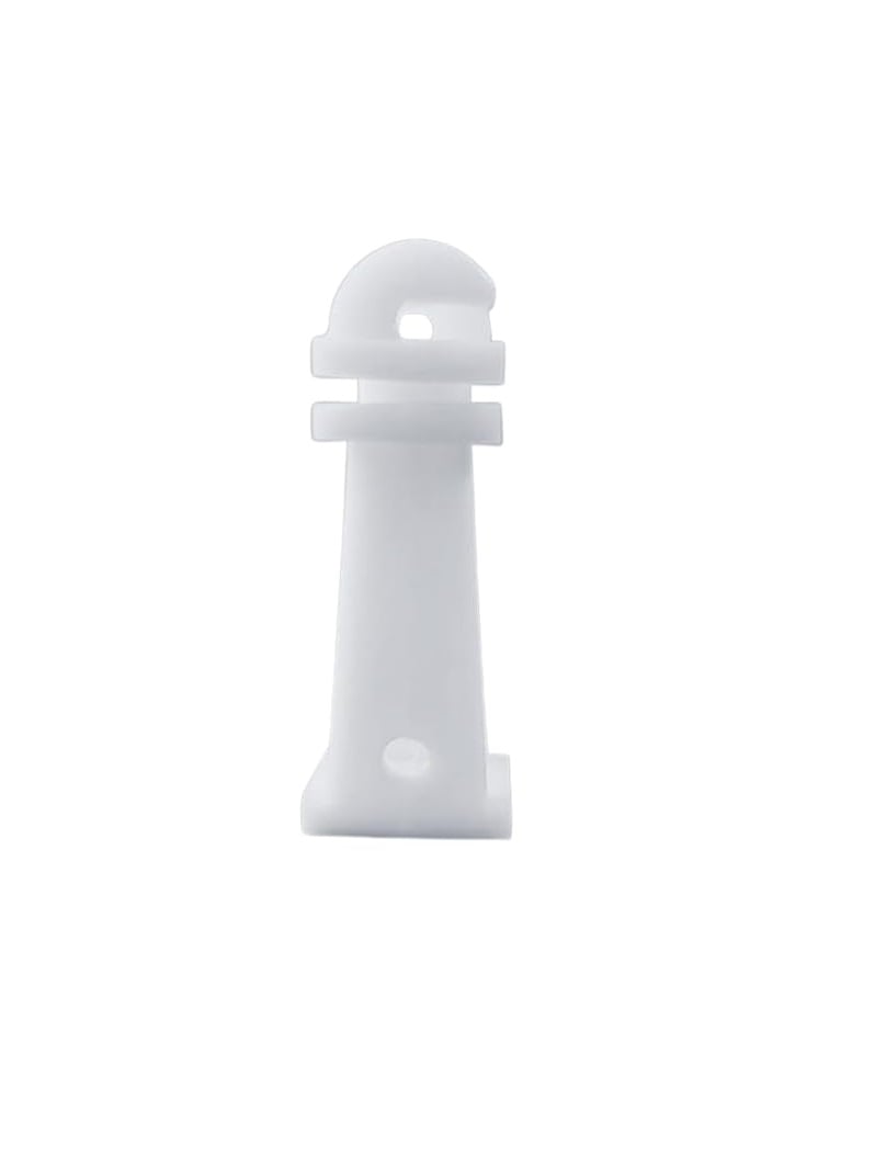 Radhe 4-Inch White Fencing Insulator For Zatka Machine, Durable And Weather-Resistant, Use In Solar Fencing and Crop Care System