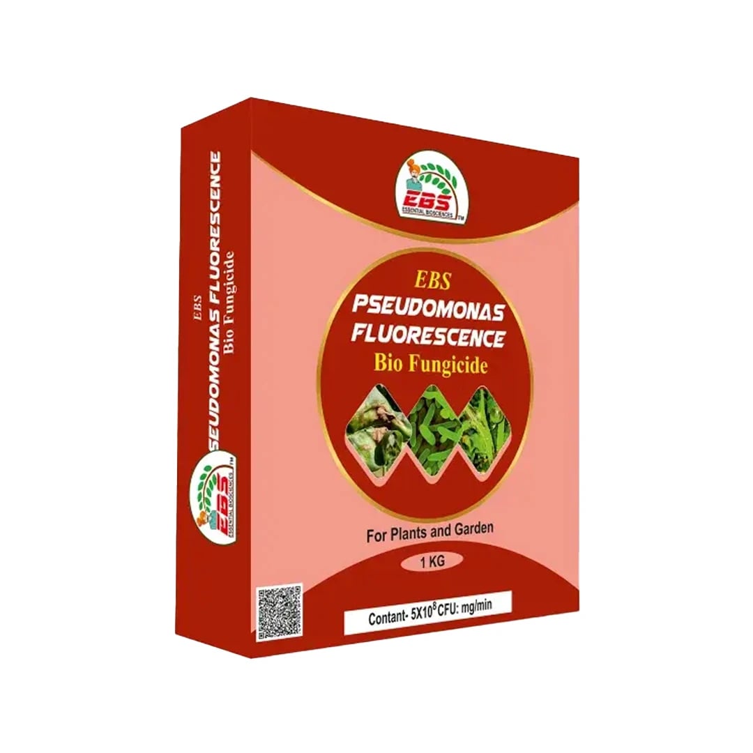 EBS Pseudomonas Fluorescence Bio Fungicide, Controlling Diseases Like Root Rot, Stem Rot, Collar Rot On All Crops.