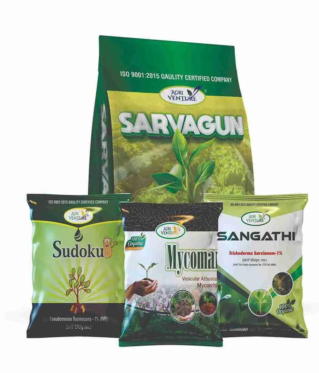 AGRIVENTURE SARVGUN KIT Bio Fertilizer Combo For Root Health & All Crops