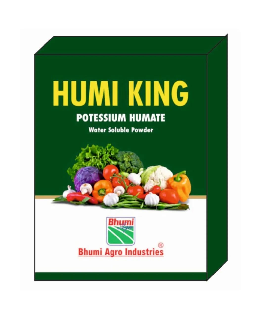 Bhumi Humiking (Potassium Humate 40%) Plant Growth Promoter, Helps In The Growth Of Roots And Increases The Branching Of Roots.